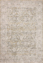 Loloi Amber Lewis Alie Collection ALE-05 Gold/Beige 7'-10'' x 7'-10'', .13'' Pile Height, Round Area Rug
