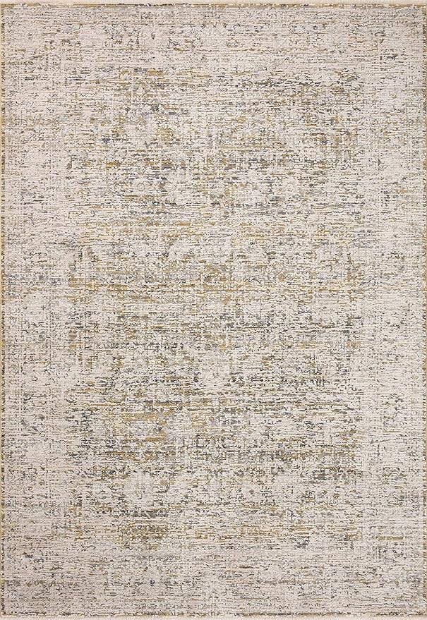 Loloi Amber Lewis Alie Collection ALE-05 Gold/Beige 7'-10'' x 10', .13'' Pile Height, Area Rug