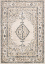 Loloi Teagan Collection TEA-02 Oatmeal/Ivory 2'-8" x 10'-6" Runner Rug, Large, Soft Neutral Rug, High-Traffic for Living Room, Bedroom, Home Office, Dining Area