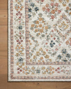 Loloi Rifle Paper Co. Laurel Collection LAU-04 Cream/Multi 5'-3" x 7'-8" Area Rug