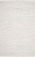 SAFAVIEH Rag Rug Collection Area Rug - 6' x 9', Ivory & Multi, Handmade Boho Stripe Cotton, Ideal for High Traffic Areas in Living Room, Bedroom (RAR121G)