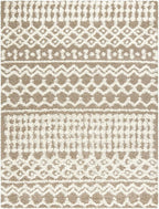 Livabliss Hapsburg Moroccan Shag Area Rug,7'10" x 10'3",Medium Brown