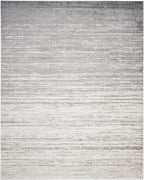 SAFAVIEH Area Rug 12x18 - Adirondack Collection - Large - Ivory & Silver, Modern Ombre Design, Non Shedding & Easy to Clean, Ideal for Living Room, Bedroom, Office, Dining Space (ADR113B)