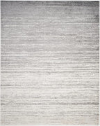 SAFAVIEH Area Rug 12x15 - Adirondack Collection - Large - Ivory & Silver, Modern Ombre Design, Non Shedding & Easy to Clean, Ideal for Living Room, Bedroom, Office, Dining Space (ADR113B)
