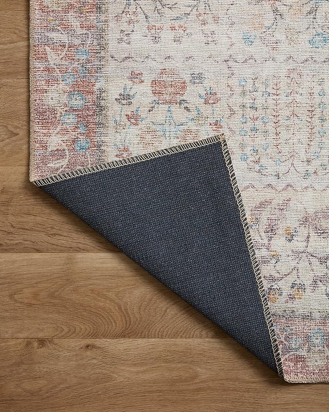 Loloi Rifle Paper Co. Maison Collection MAO-08 Cream 5'-0" x 7'-6", .19" Pile Height, Area Rug