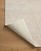 Loloi Kamala Collection KAM-03 Natural/Mist 5'-3" x 7'-9" Area Rug