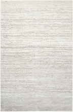 SAFAVIEH Area Rug 6x9 - Adirondack Collection - Ivory & Silver, Modern Ombre Design, Non Shedding & Easy to Clean, Ideal for Living Room, Bedroom, Office, Dining Space (ADR113B)