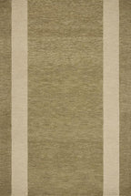 Loloi Leanne Ford Craven Collection CVN-01 Light Olive/Oatmeal 7'-9" x 9'-9" Area Rug Geometrical, Patterned, Neutral, Living Room, Bedroom, Dining Room
