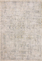 Loloi Amber Lewis Alie Collection ALE-02 Sand/Sky 2'-3'' x 3'-10'', .13'' Pile Height, Accent Rug