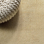 JONATHAN Y Haze Solid Low-Pile Mustard Indoor Area Rug 9x12, Coastal,Bohemian,Minimalist,Classic, Easy-Cleaning for Living Room,Bedroom,Kitchen,Pet Friendly,Non-Shedding (SEU100B-9)