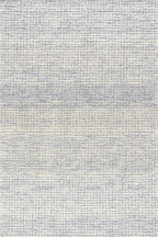 Rugs USA Melrose Light Blue/Ivory, 9'6" x 13'6", Handmade, Wool & Cotton, Soft and Cozy, High Traffic, Stain Resistant, Easy Clean, Durable Area Rug for Bedroom, Living Room, Dining Space, Entryway