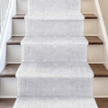 Well Woven Custom Size Hallway & Stair Runner- Harlow Pompeii Light Grey 27 Inches Wide x 15 Feet Long Runner (27" x 15') Runner Rug - Modern Chevron Pattern, Ultra-Soft, Easy-Clean