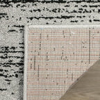 SAFAVIEH Area Rug 12x18 - Adirondack Collection - Large - Silver & Black, Modern Ombre Design, Non Shedding & Easy to Clean, Ideal for Living Room, Bedroom, Office, Dining Space (ADR113A)