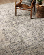 Loloi Amber Lewis Alie Collection ALE-05 Charcoal/Beige 2'-7'' x 10'-0'', .13'' Pile Height, Runner Rug