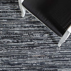 SAFAVIEH Rag Rug Collection Area Rug - 8' x 10', Black, Handmade Boho Stripe Cotton, Ideal for High Traffic Areas in Living Room, Bedroom (RAR121Z)