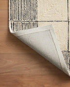 Loloi Chris Loves Julia Francis Collection FRA-02 Cream/Black 2'-3" x 3'-9" Accent Rug
