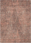 Addison Rugs Chantille ACN591 Salmon 2'6" x 3'10" Indoor Outdoor Area Rug, Easy Clean, Machine Washable, Non Shedding, Bedroom, Living Room, Dining Room, Kitchen, Patio Rug