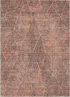 Addison Rugs Chantille ACN591 Salmon 5' x 7'6" Indoor Outdoor Area Rug, Easy Clean, Machine Washable, Non Shedding, Bedroom, Living Room, Dining Room, Kitchen, Patio Rug