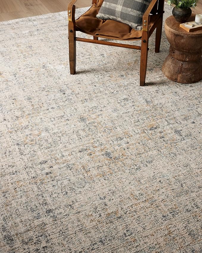 Loloi Amber Lewis Alie Collection ALE-02 Sand/Sky 2'-3'' x 3'-10'', .13'' Pile Height, Accent Rug