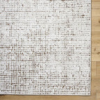 Livabliss x Our PNW Home Cascade Minimalist Area Rug, 12' x 15', Brown