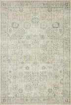 Loloi II Skye Collection SKY-14 Natural/Sage 2'-6" x 7'-6" Runner Rug