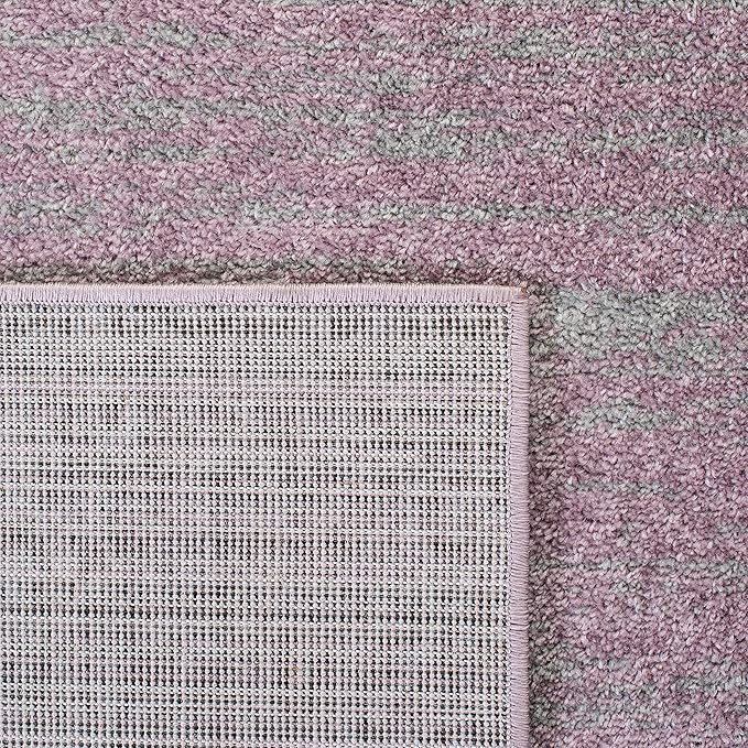 SAFAVIEH Adirondack Collection Runner Rug - 2'6" x 8', Purple & Green, Modern Ombre Design, Non Shedding & Easy to Clean, Ideal for Hallway, Foyer, Kitchen, Entryway, Bedroom (ADR113V)