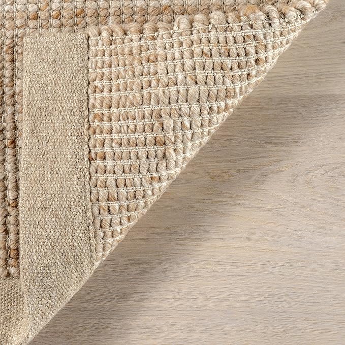 Rugs USA Palisades Marled Beige/Ivory, 11'6" x14'6", Hand Woven, Marled, Tassel, Soft and Cozy, High Traffic, Stain Resistant, Easy Clean, Durable Area Rug for Bedroom, Living Room, Dining, Den, Foyer