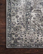 Loloi Layla Collection LAY-06 Taupe/Stone 2'-6" x 7'-6" .13" Thick Runner Rug, Soft, Durable, Vintage Inspired, Distressed, Low Pile, Non-Shedding, Easy Clean, Printed, Living Room Rug