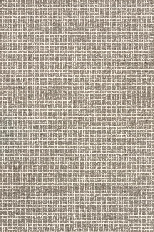 Rugs USA Melrose Grey, 3' x 5', Handmade, Wool & Cotton, Soft and Cozy, High Traffic, Stain Resistant, Easy Clean, Durable Area Rug for Bedroom, Living Room, Dining Space, Den, Entryway