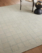 Loloi Chris Loves Julia Francis Collection FRA-03 Silver/Sky 2'-0" x 5'-0" Accent Rug