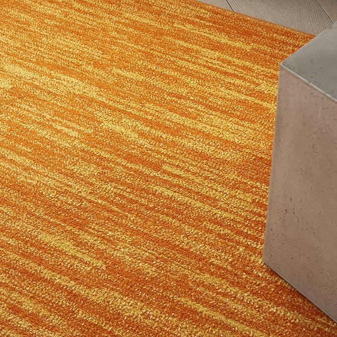 Nourison Home Nourison Essentials Sunburst 6' x 9' Area Rug - Easy Clean, Non Shedding, Bed Room, Living Room, Dining Room, Kitchen (6' x 9')