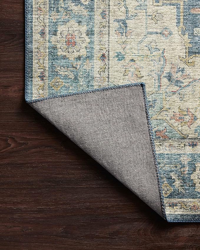 Loloi Skye Collection SKY-12 Ocean/Multi 6'-0" x 9'-0" Area Rug