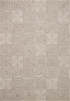 Loloi Darby Collection DAR-05 Beige/Grey 2'-7" x 10'-0" Runner Rug