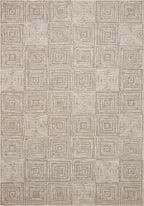 Loloi Darby Collection DAR-05 Beige/Grey 2'-7" x 12'-0" Runner Rug