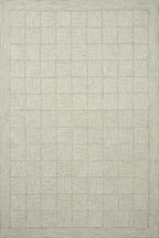 Loloi Chris Loves Julia Francis Collection FRA-03 Silver/Sky 3'-6" x 5'-6" Accent Rug