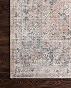 Loloi Skye Collection SKY-01 Blush/Grey 2'-6" x 10'-0" Runner Rug