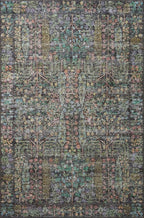 Loloi Rifle Paper Co. Maison Collection MAO-07 Charcoal 5'-0" x 7'-6", .19" Pile Height, Area Rug