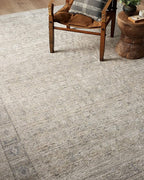 Loloi Amber Lewis Alie Collection ALE-03 Taupe/Dove 7'-10'' x 10', .13'' Pile Height, Area Rug