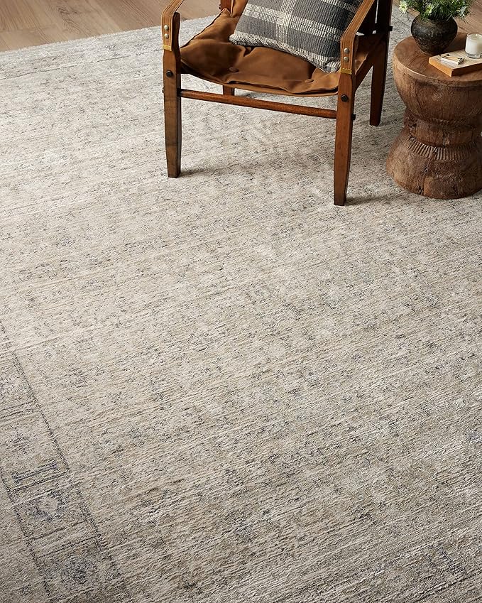 Loloi Amber Lewis Alie Collection ALE-03 Taupe/Dove 7'-10'' x 10', .13'' Pile Height, Area Rug