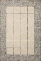 Loloi Chris Loves Julia Francis Collection FRA-02 Cream/Black 2'-3" x 3'-9" Accent Rug