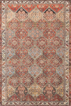 Loloi Loren Collection LQ-16 Spice/Multi 5'-0" x 7'-6" Area Rug