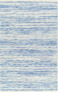 Mark&Day Wool Rugs, 9x12 Marie Global Dark Blue Area Rug, Blue Beige Carpet for Living Room, Bedroom or Kitchen (8'10" x 12')