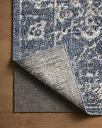 Loloi Magnolia Home by Joanna Gaines Gigi Collection GIG-02 Navy/Stone 6'-7" x 9'-2" Area Rug