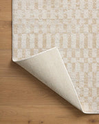 Loloi Kamala Collection KAM-05 Ivory/Natural 2'-7" x 8'-0" Runner Rug