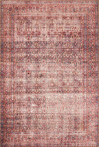 Loloi Loren Collection LQ-05 Eggplant/Crimson 2'-3" x 3'-9" Accent Rug