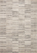 Loloi Darby Collection DAR-01 Charcoal/Sand 2'-7" x 10'-0" Runner Rug