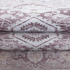 Washable Area Rug. Modern Farmhouse. Vintage. Turkish. Bohemian. Distressed. Oriental. Traditional. Rugs for Living Room. Dining. Bedroom. Office. Entryway. Foyer. (861PP, 9' x 12')