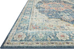 Loloi Skye Collection SKY-12 Ocean/Multi 2'-6" x 12'-0" Runner Rug