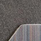 Unique Loom Solo Collection Area Rug - Calabasas (5' 3" Octagon, Gray)