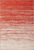 SAFAVIEH Adirondack Collection Area Rug - 5'5" x 7'7", Orange & Grey, Modern Ombre Design, Non Shedding & Easy to Clean, Ideal for Living Room, Bedroom, Office, Dining Space (ADR113P)